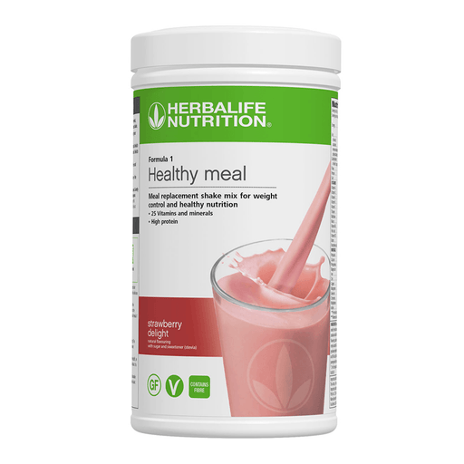 Formula 1 Nutritional Shake Mix Smooth Strawberry 550 g - Allofbeauty