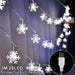 Snowflake LED Light Christmas Decorations For Home Hanging Garland Christmas Tree Decor Ornament 2022 Navidad Xmas Gift New Year - Allofbeauty