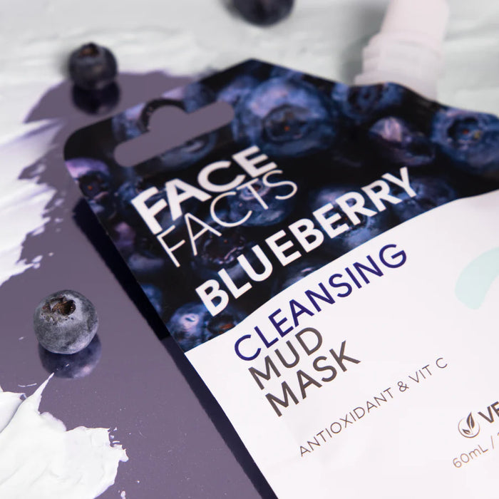 Face Facts Blueberry Cleansing Mud Mask - 60ml