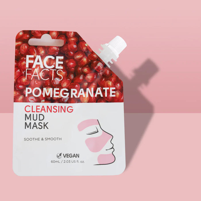 Face Facts Pomegranate Cleansing Mud Mask - 60ml