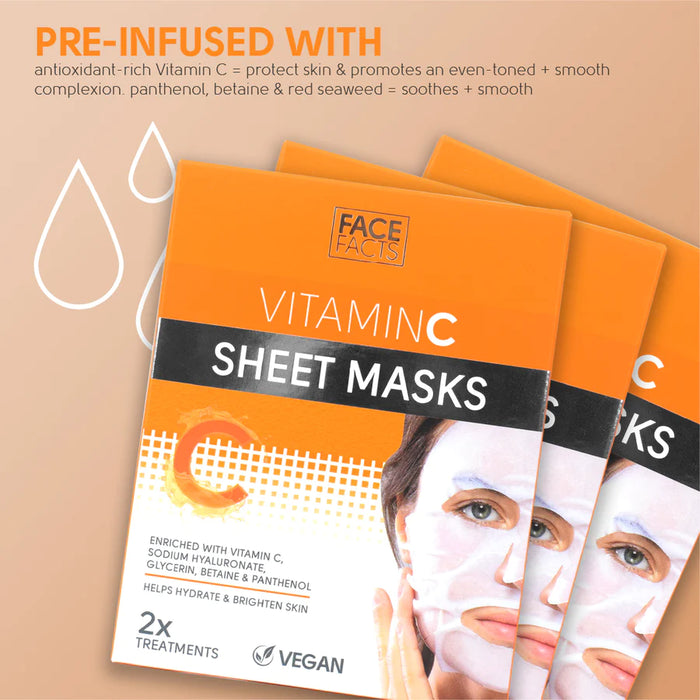 Face Facts Vitamin C Brightening Sheet Mask