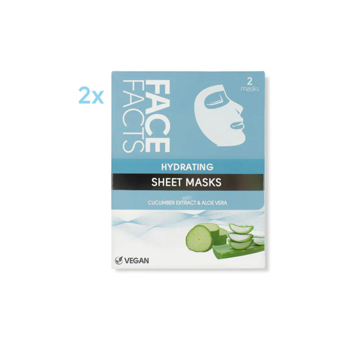 Face Facts Moisturising Sheet Mask - 2 Masks