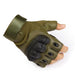 Touch Screen Hard Knuckle Tactical Gloves PU Leather Army Military Combat Airsoft Outdoor Sport Cycling Paintball Hunting Swat - Allofbeauty